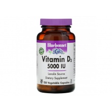  Bluebonnet Nutrition Vitamin D3 5000 IU 100 