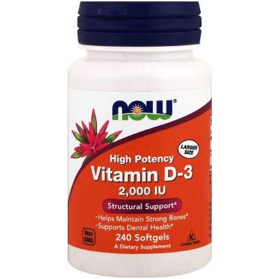  NOW Vitamin D3 2000 240 